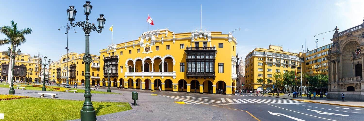Banner Historisch Lima - Stadhuis