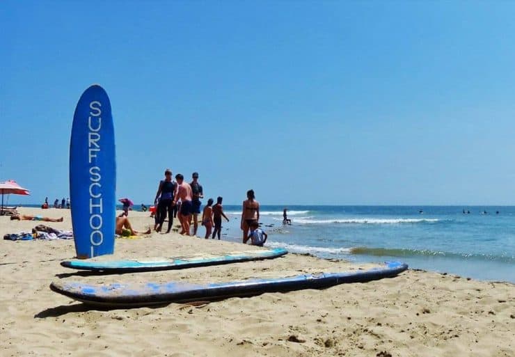 Surfschool Mancora Strand