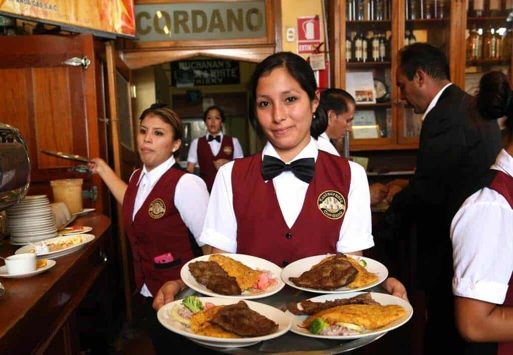 Bar Cordano - la carta - Lima